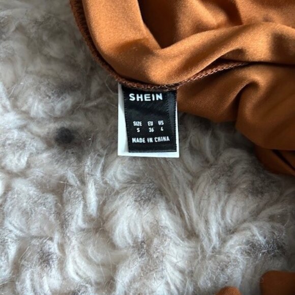 Rust Orange Dress size small . - Picture 4 of 4